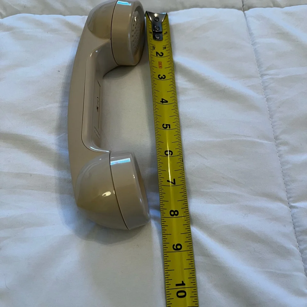 New Box Vintage Retro 1970’s Cortitelcoi push button wall mount telephone cream